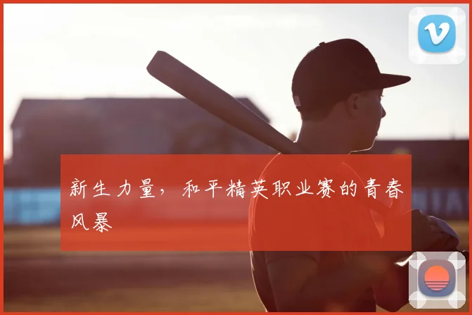 新生力量,和平精英职业赛的青春风暴